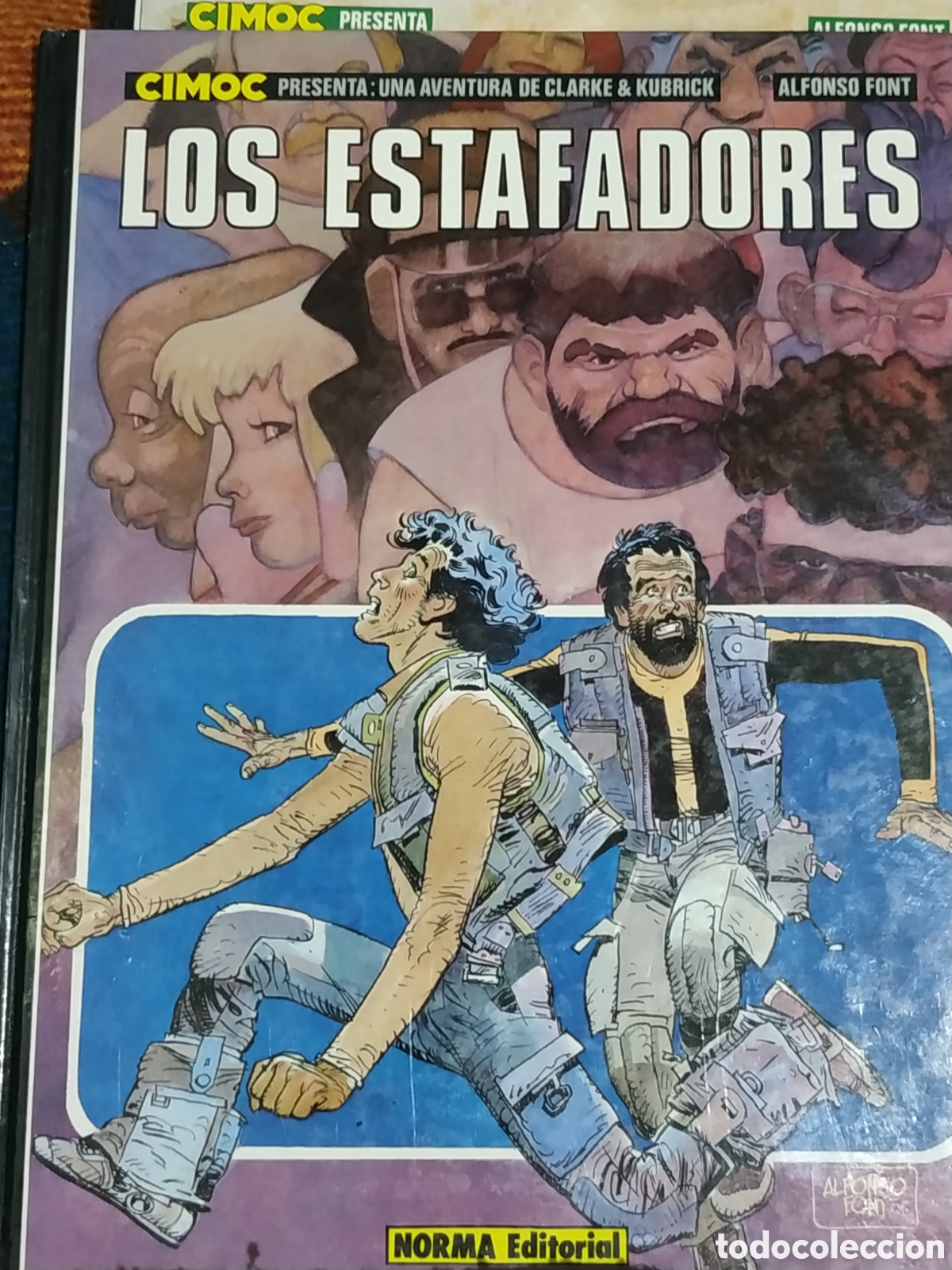 C&oacute;mics: CLARKE & KUBRICK. LOS ESTAFADORES. ALFONSO FONT - Foto 1
