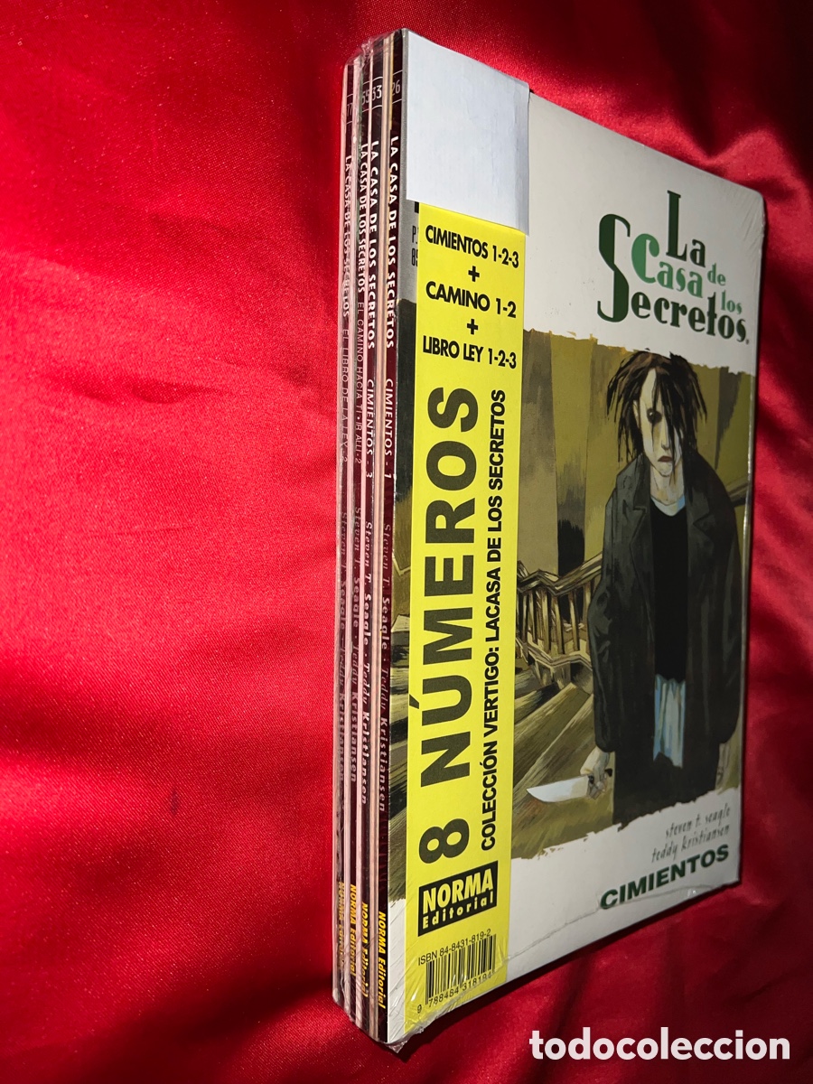 C&oacute;mics: Pack de 8 n&uacute;meros- colecci&oacute;n v&eacute;rtigo - la casa de los secretos, precintado - Foto 2
