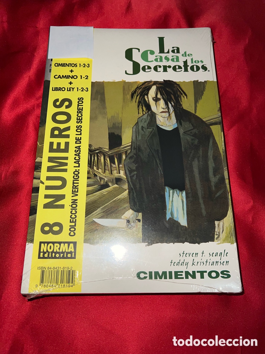 C&oacute;mics: Pack de 8 n&uacute;meros- colecci&oacute;n v&eacute;rtigo - la casa de los secretos, precintado - Foto 1