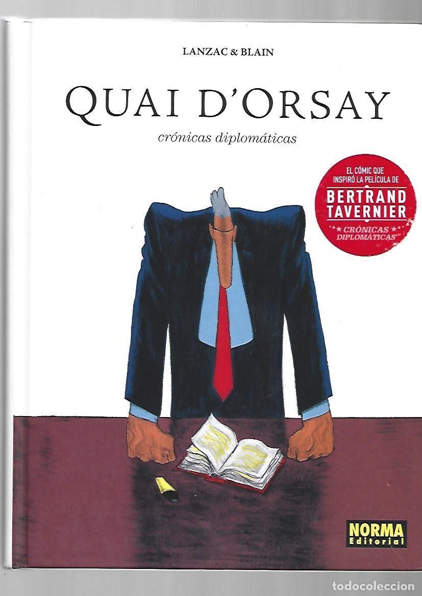 C&oacute;mics: Quai d&acute;Orsay, cr&oacute;nicas diplom&aacute;ticas, integral, 2014, Morma, primera edici&oacute;n, impecable - Foto 1
