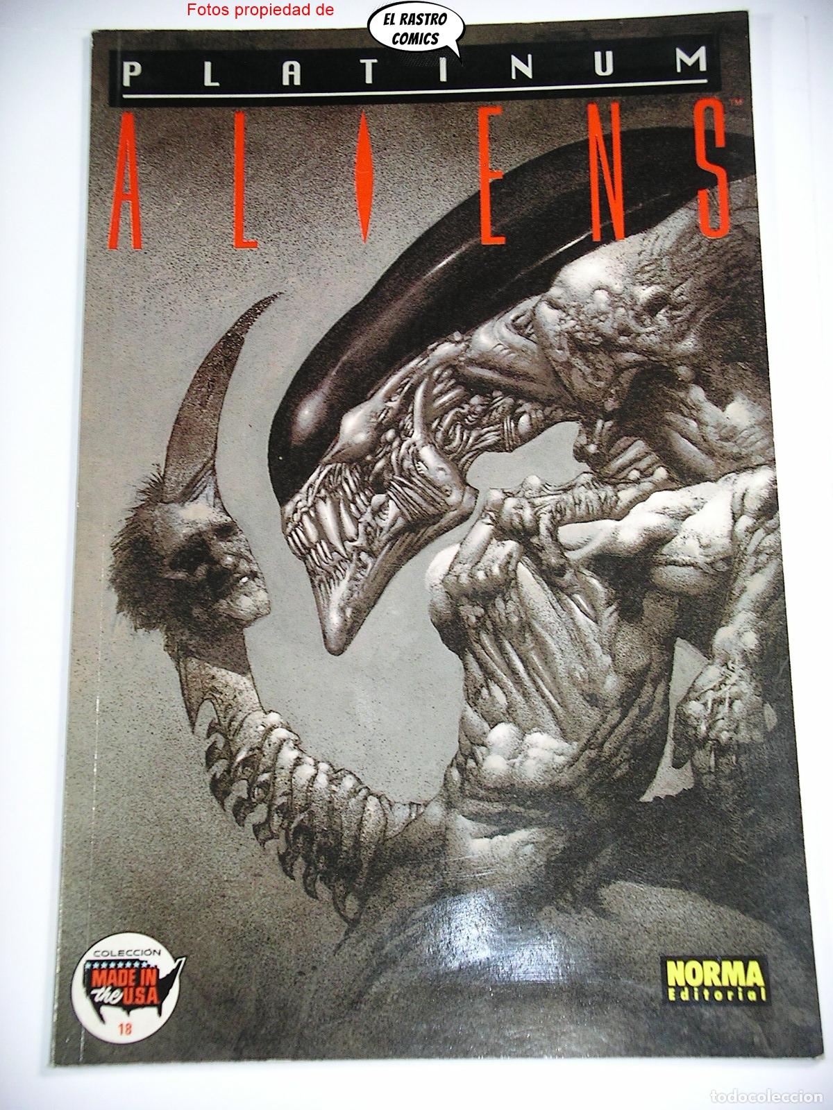C&oacute;mics: Aliens, Platinum, ed Norma 1995 - Foto 1