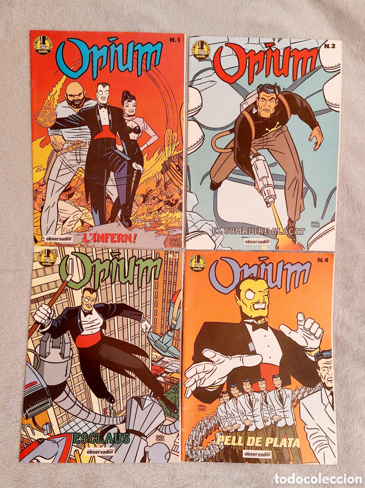 C&oacute;mics: LOTE 4 C&Oacute;MICS OPIUM DANIEL TORRES - Foto 1