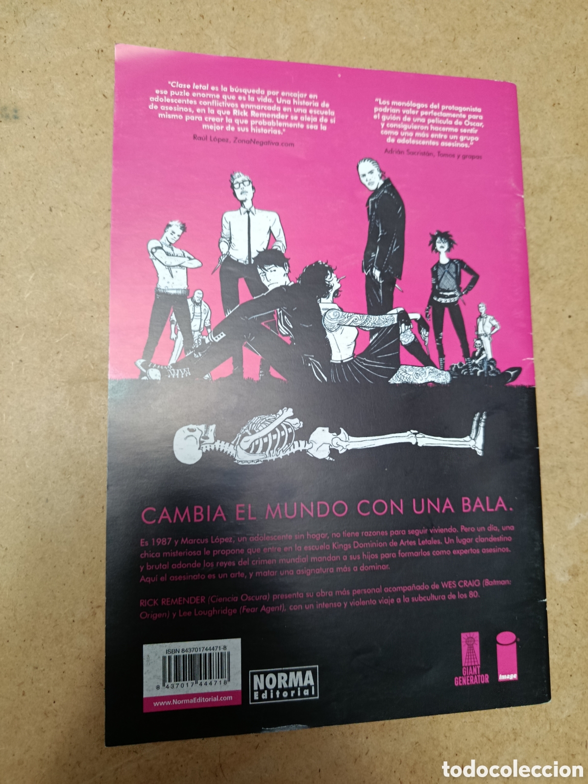 C&oacute;mics: CLASE LETAL - DEADLY CLASS - A&Ntilde;O 2019 - NORMA EDITORIAL - PROMOCIONAL - Foto 2