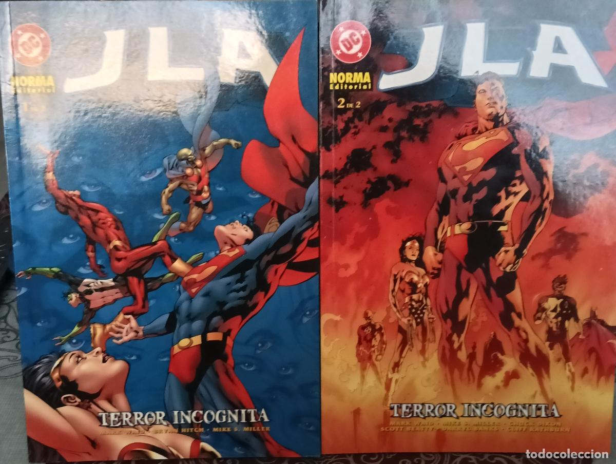 C&oacute;mics: JLA : TERROR INCOGNITA COMPLETA 1 al 2 NORMA - Foto 1