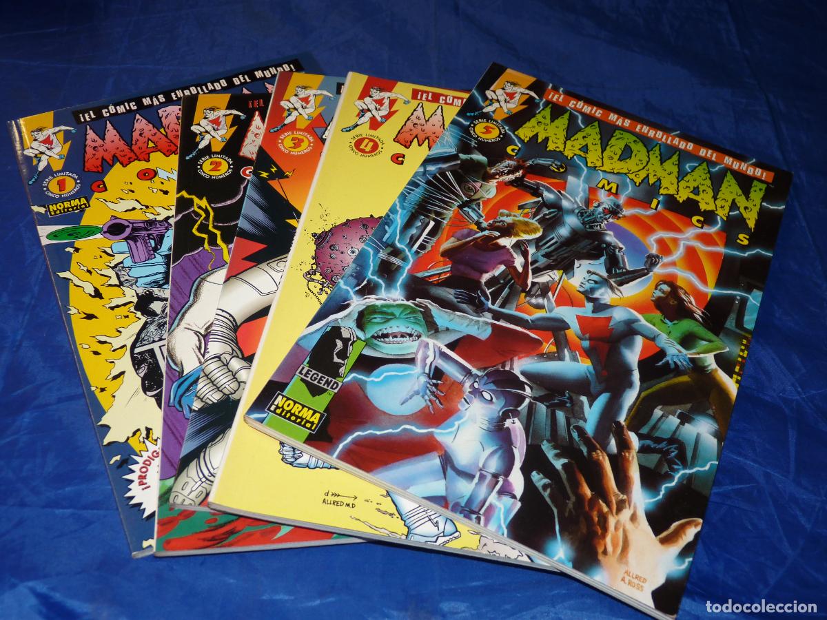 C&oacute;mics: MADMAN COMPLETA 5 NUMEROS Muy buen estado CPB - Foto 1