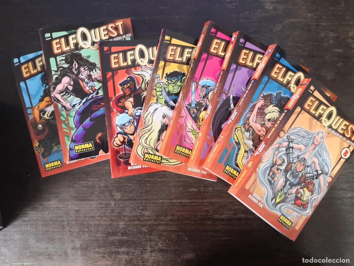 C&oacute;mics: ELFQUEST OBRA COMPLETA 8 TOMOS NORMA (CAJA ALGO DA&Ntilde;ADA) - Foto 1