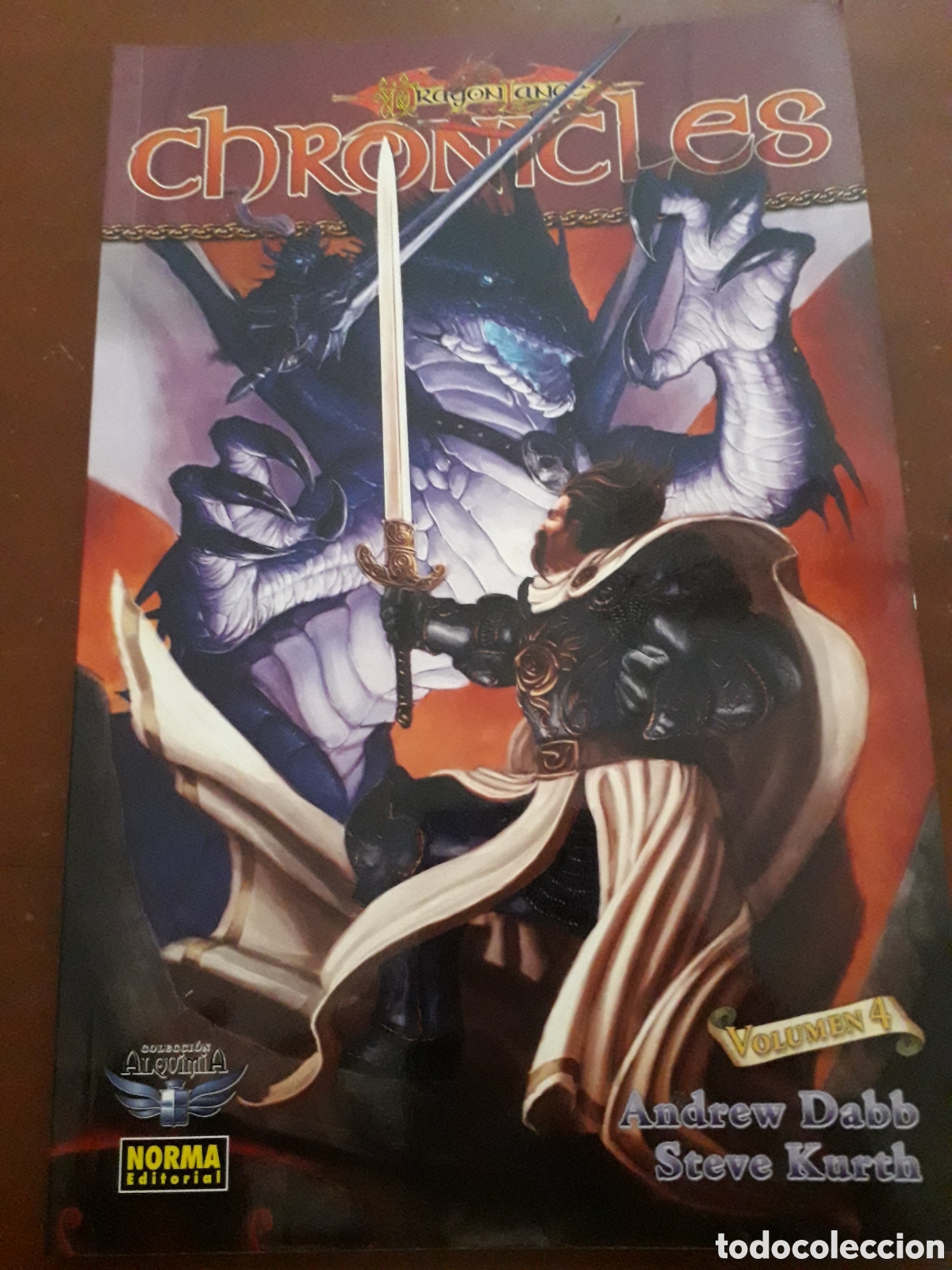 C&oacute;mics: CR&Oacute;NICAS DE LA DRAGONLANCE TOMO 4. EXCELENTE ESTADO - Foto 1