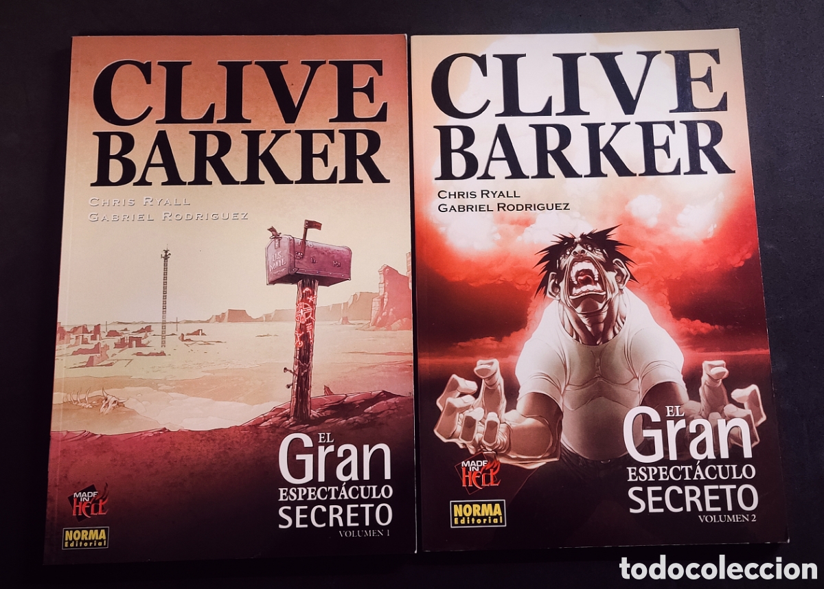 C&oacute;mics: EL GRAN ESPECT&Aacute;CULO SECRETO. CLIVE BARKER. COMPLETA - Foto 1