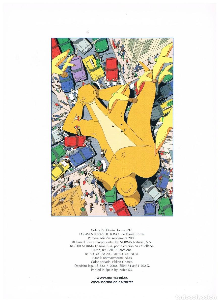 C&oacute;mics: Las aventuras de Tom (Coleccion Daniel Torres num. 10) / Norma Editorial 2000 - Foto 2