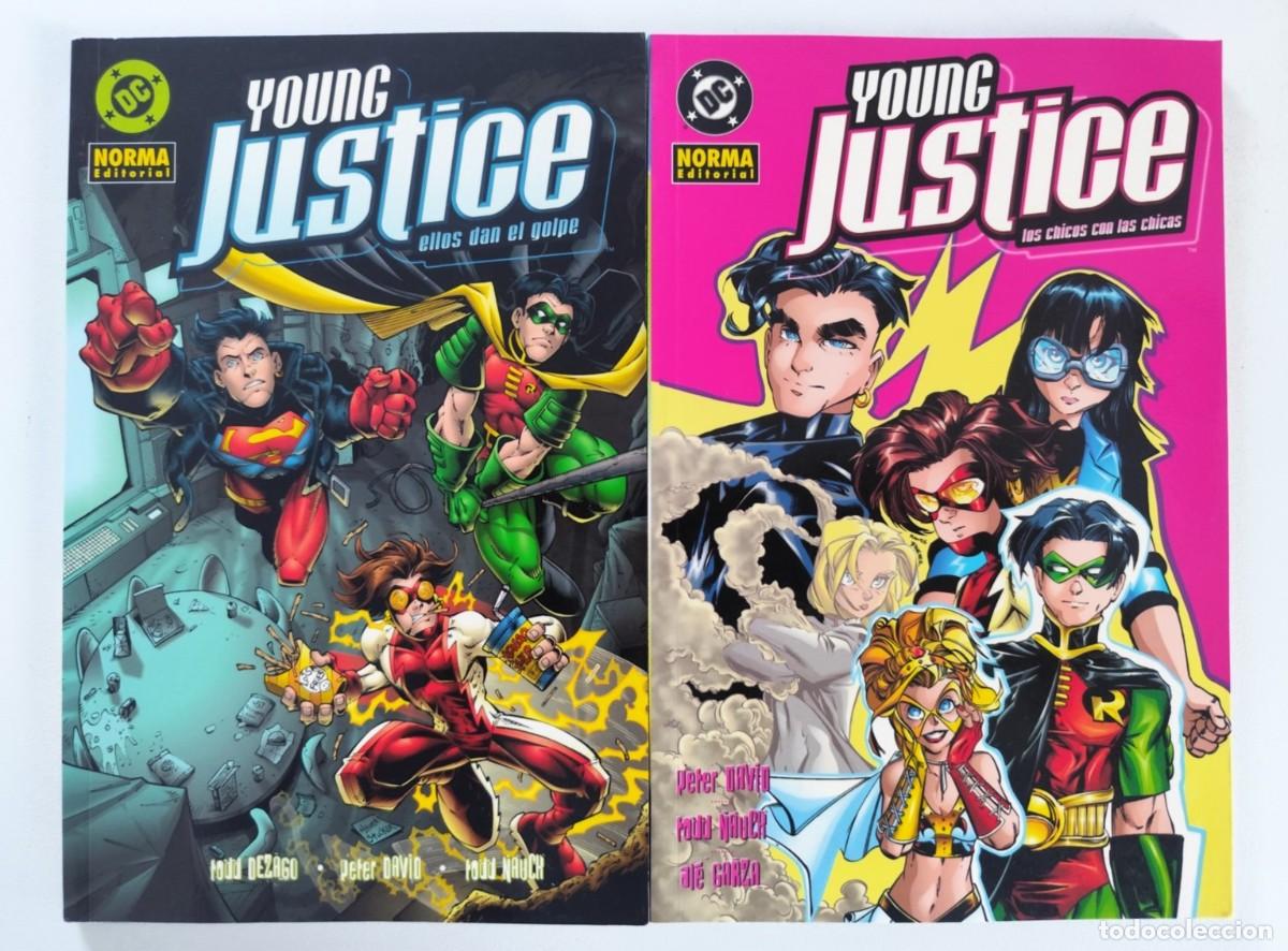 C&oacute;mics: YOUNG JUSTICE # 1-2 (Peter David, Dezago, Nauck) ~ DC/NORMA (2004) - Foto 1
