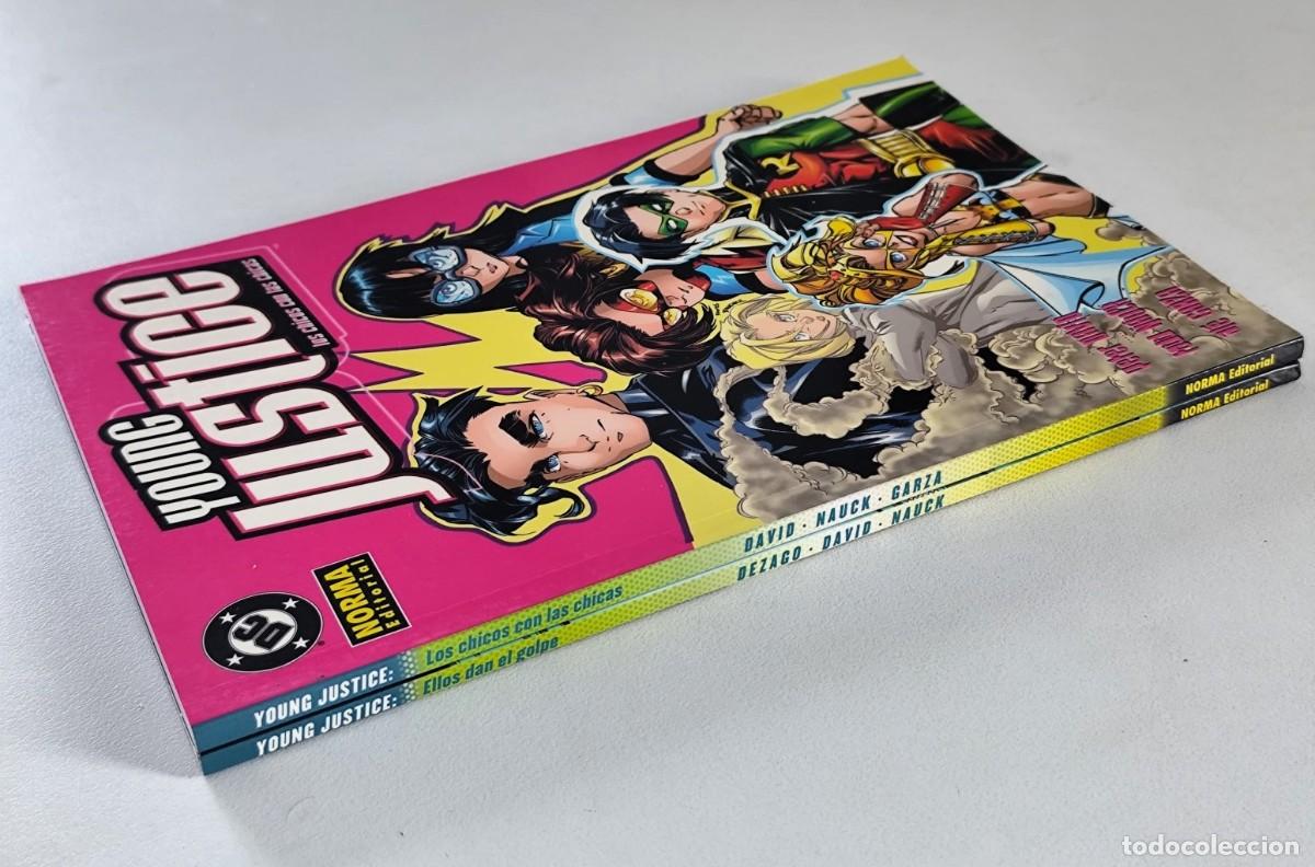 C&oacute;mics: YOUNG JUSTICE # 1-2 (Peter David, Dezago, Nauck) ~ DC/NORMA (2004) - Foto 3