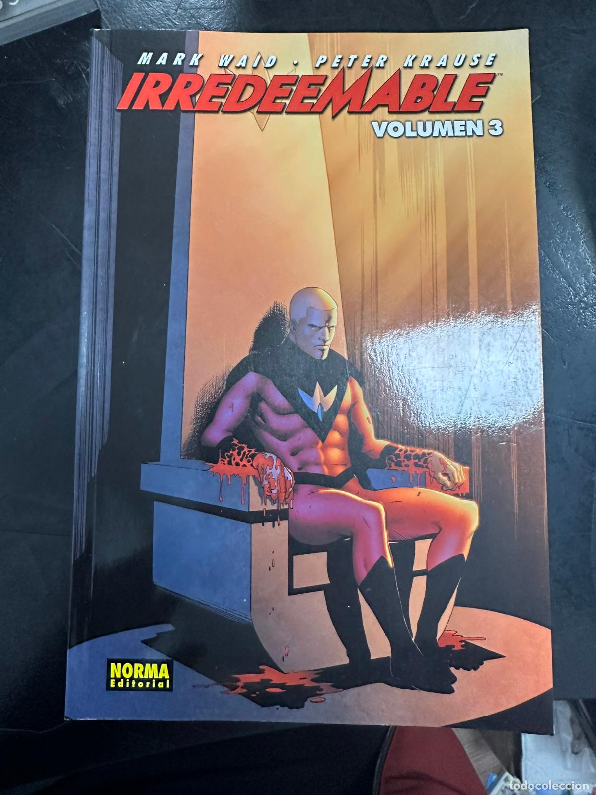 C&oacute;mics: IRREDEEMABLE TOMO 3 DE MARK WAID Y PETER KRAUSE - NORMA EDITORIAL - Foto 1