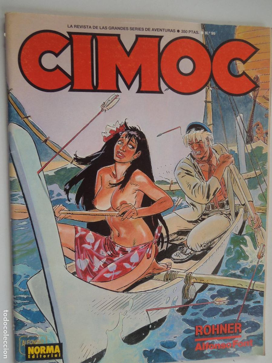 C&oacute;mics: CIMOC N&ordm; 99 - NORMA EDITORIAL -rohner - alfonso font - Foto 1