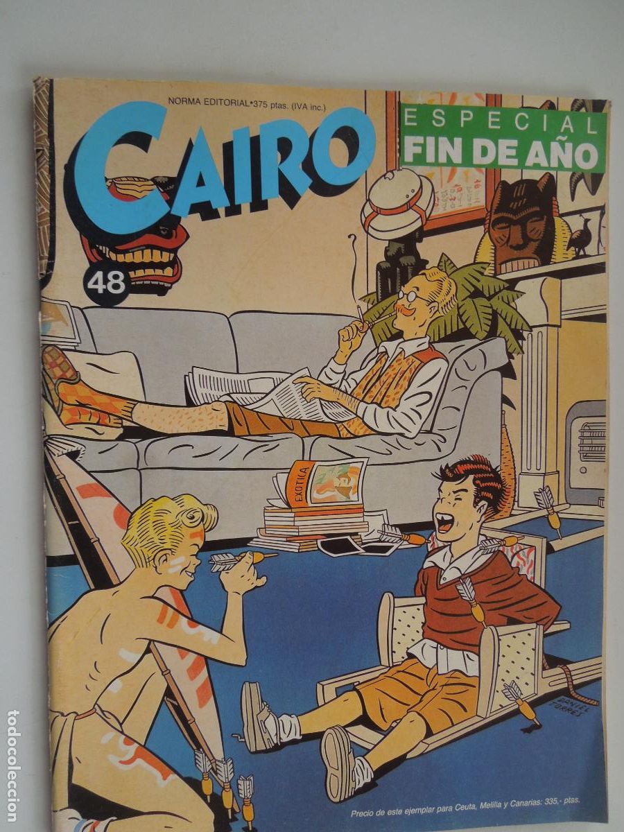 C&oacute;mics: CAIRO N&ordm; 48 - NORMA EDITORIAL -ESPECIAL FIN DE A&Ntilde;O - Foto 1
