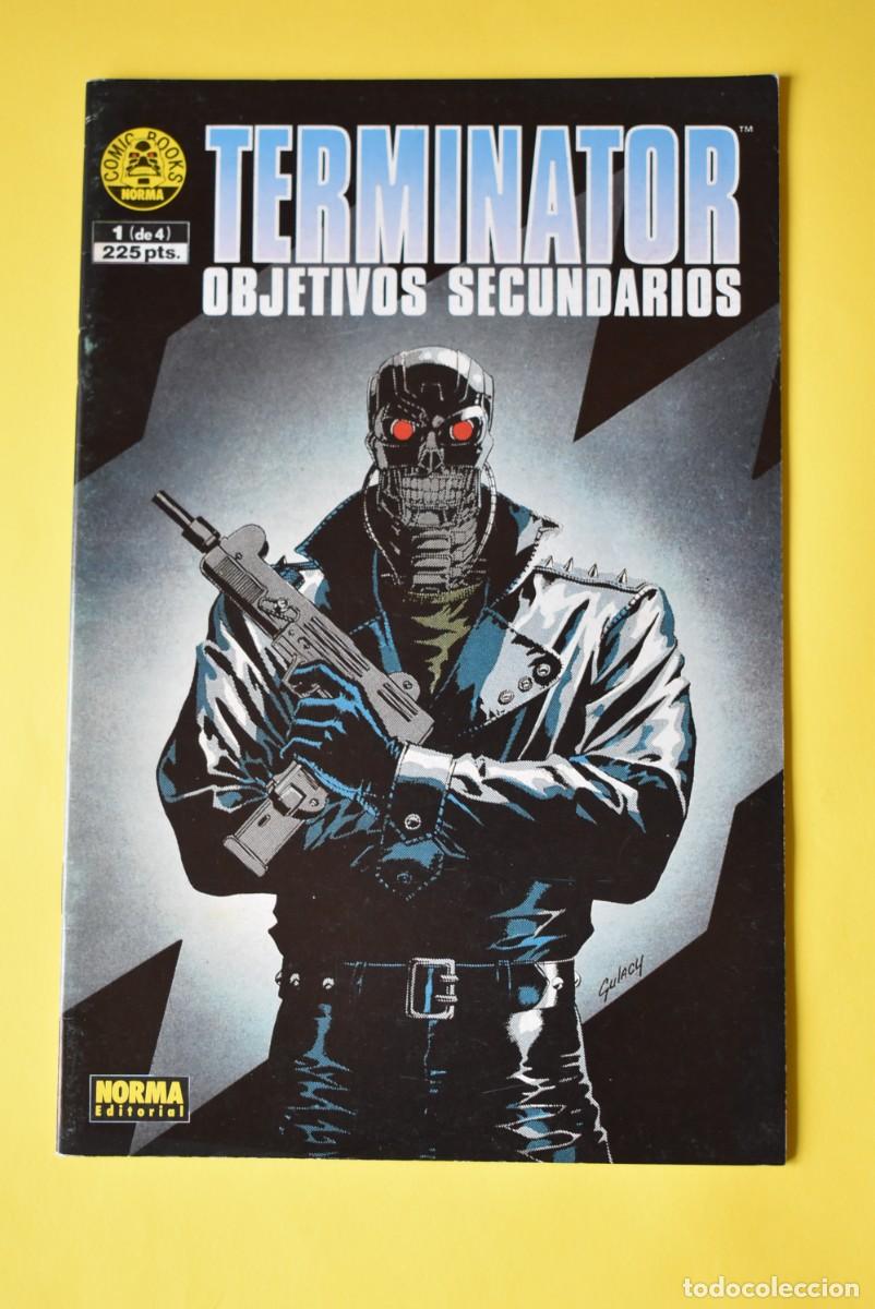 C&oacute;mics: Comic Terminator. Objetivos Secuendarios. N. &ordm; 1 de 4. Norma Editorial. Idioma espa&ntilde;ol - Foto 1
