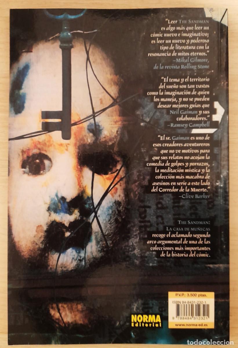 C&oacute;mics: DC Vertigo The Sandman - La Casa De Mu&ntilde;ecas - Norma - Foto 2