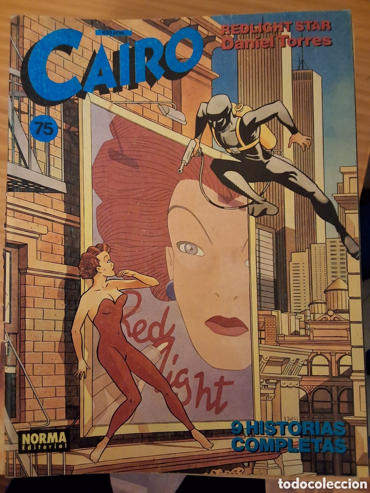 C&oacute;mics: Cairo comic mensual n&uacute;mero 75 a&ntilde;o 1991 edita norma - Foto 1
