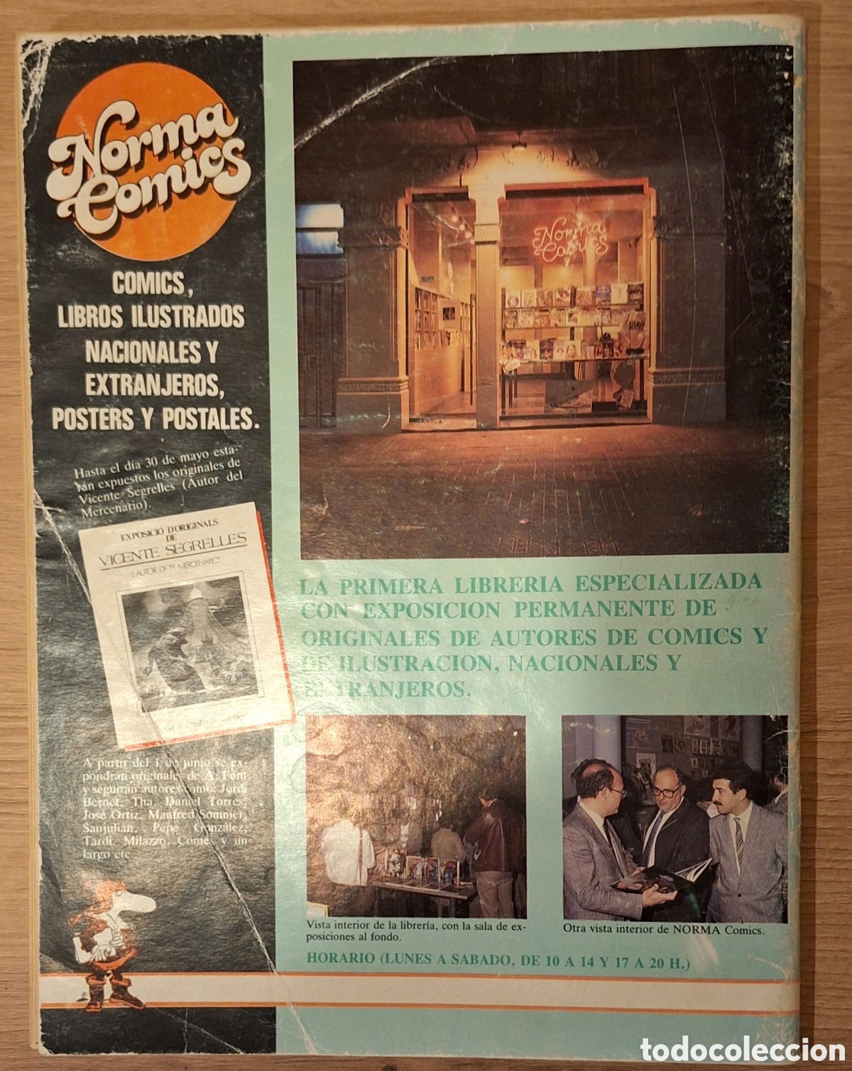 C&oacute;mics: CIMOC N&deg; 40 (Junio 1984) Norma Editorial - Foto 2