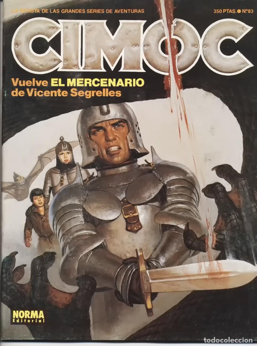 C&oacute;mics: COMIC CIMOC N&ordm; 83 NORMA EDITORIAL MERCENARIO DE SEGRELLES 1988 - Foto 1