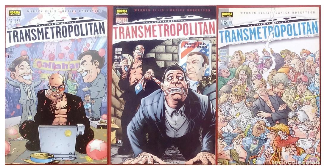C&oacute;mics: Transmetropolitan-La nueva escoria - (3 tomos completa) - Foto 1