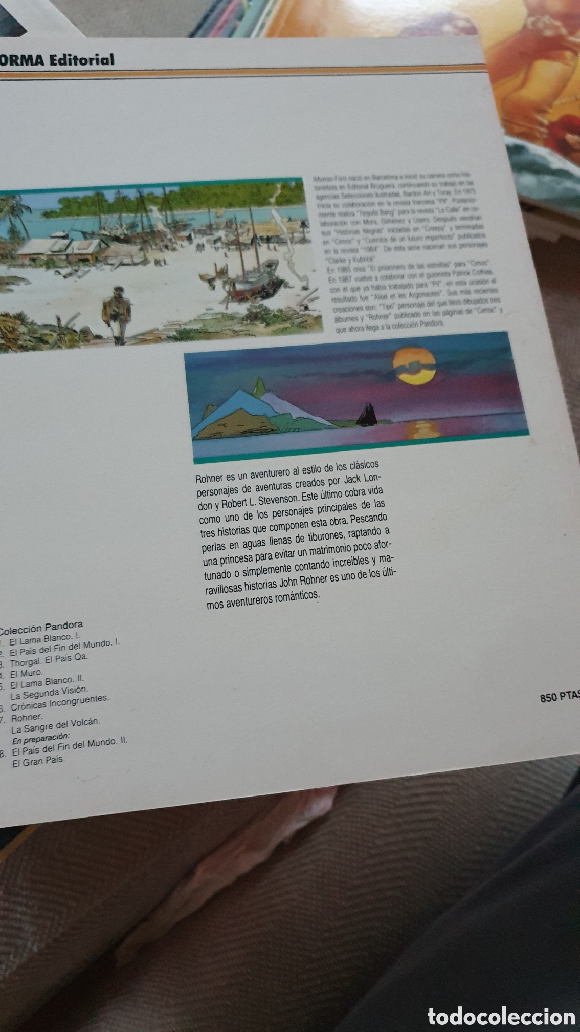 C&oacute;mics: La sangre del volc&aacute;n de Alfonso font - Foto 2