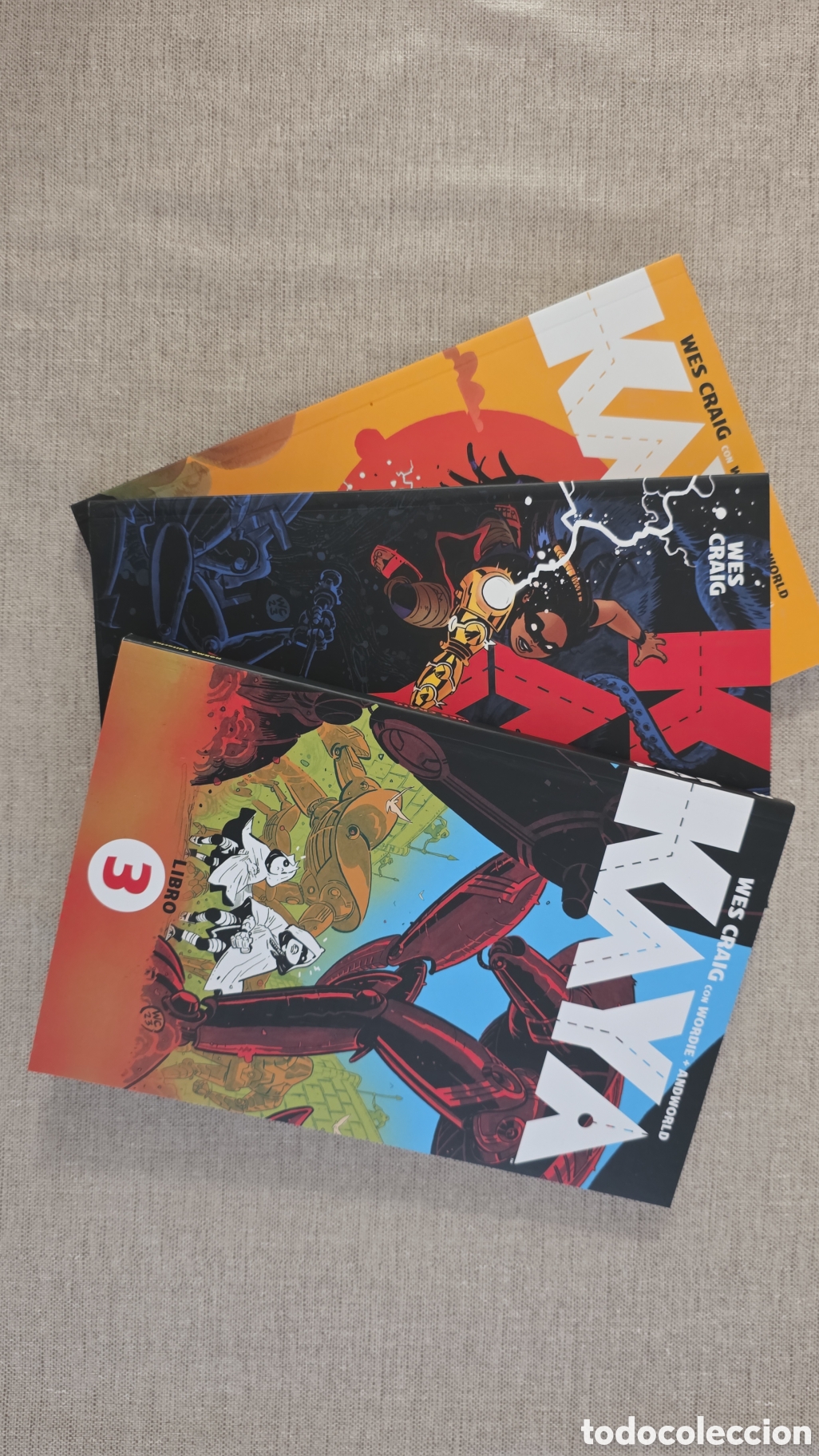 C&oacute;mics: Kaya tomos 1 a 3, Wes Craig - Foto 1