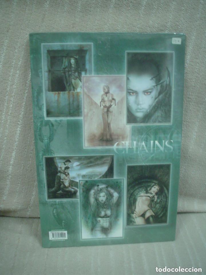 C&oacute;mics: LUIS ROYO - CHAINS - PORTFOLIO CON 6 L&Aacute;MINAS (SIN ABRIR) - Foto 2