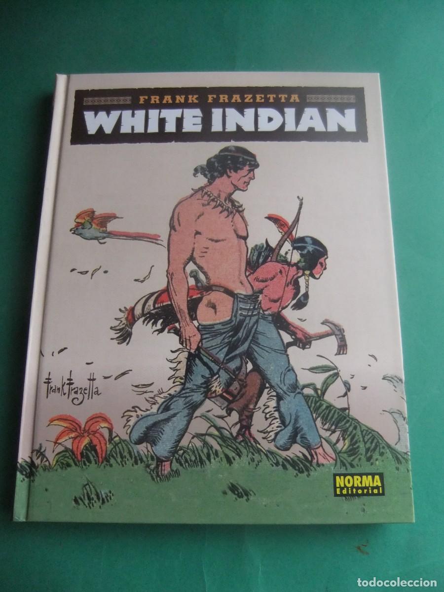 C&oacute;mics: WHITE INDIAN FRANK FRAZETTA NORMA EDITORIAL - Foto 1