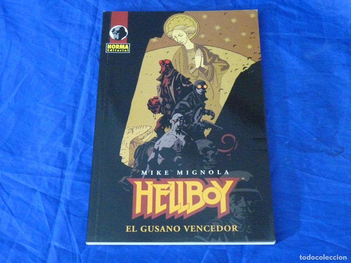 C&oacute;mics: Hellboy El gusano vencedor Norma MUY BUEN ESTADO CPB - Foto 1