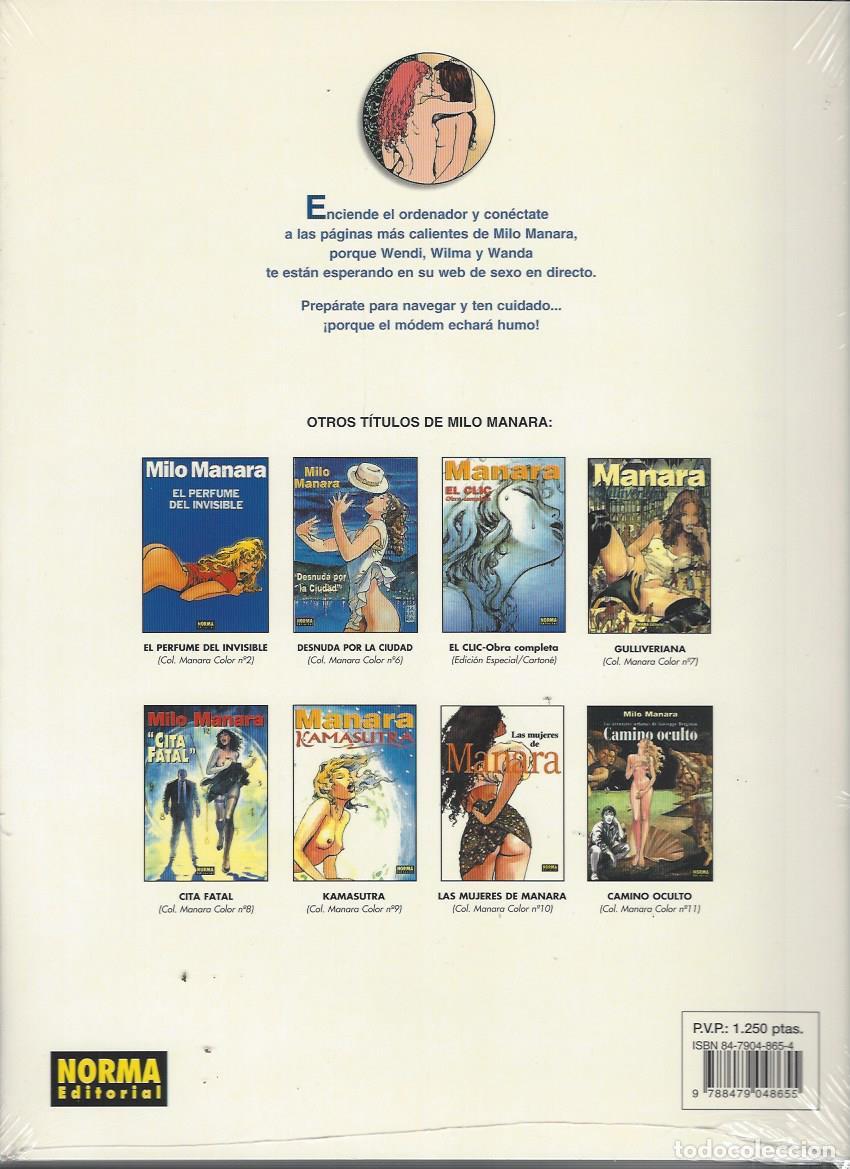 C&oacute;mics: WWW - MILO MANARA - TOMO NORMA - COMO NUEVO - Foto 2