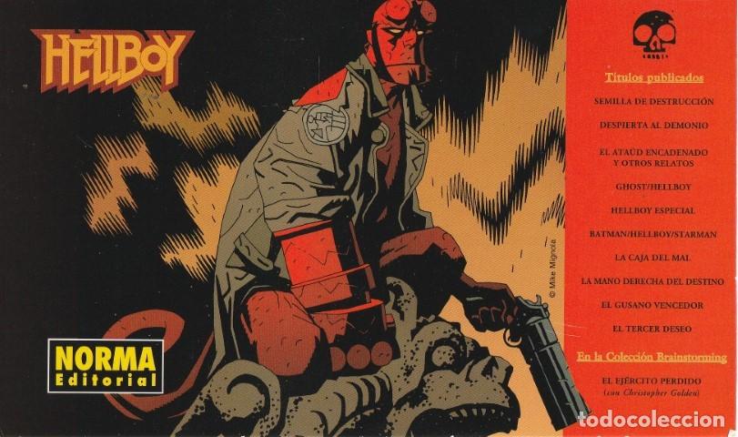 C&oacute;mics: TARJETA PUBLICITARIA HELLBOY NORMA - Foto 1