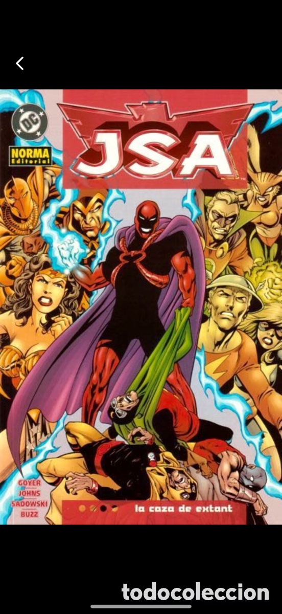 C&oacute;mics: JSA (2004-2005). Completa, 5 tomos. Norma. Geoff Jones. - Foto 3
