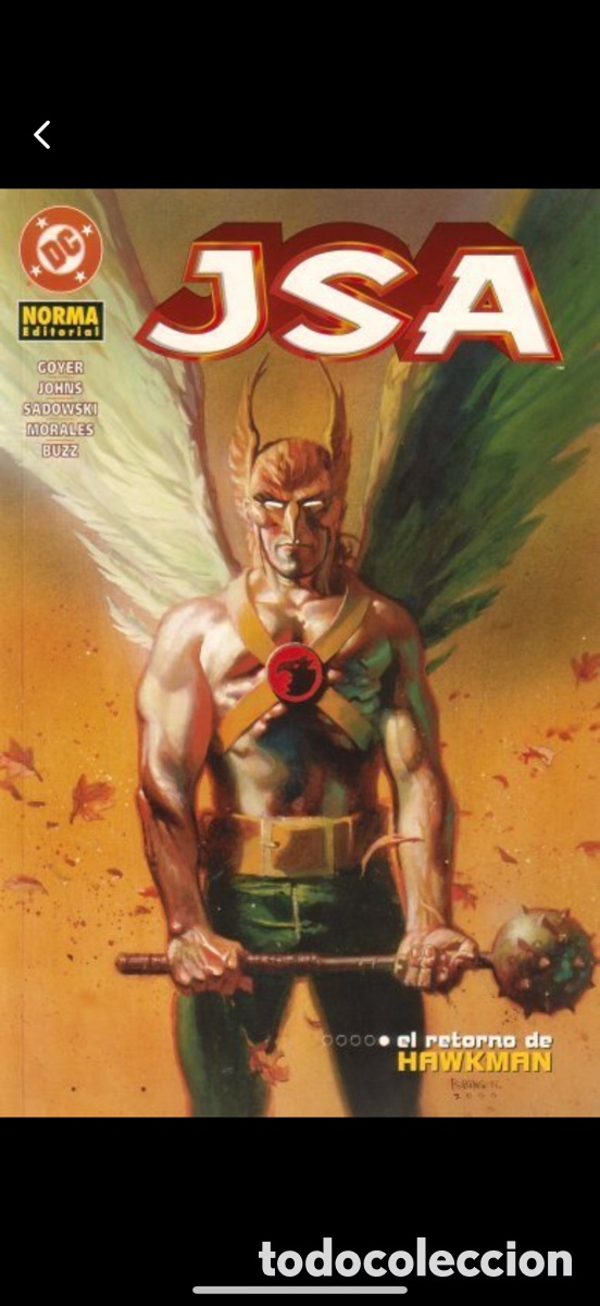 C&oacute;mics: JSA (2004-2005). Completa, 5 tomos. Norma. Geoff Jones. - Foto 5