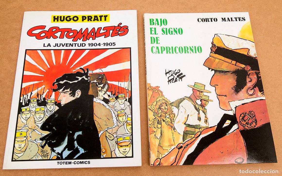 C&oacute;mics: CORTO MALT&Eacute;S - HUGO PRAT - LOTE DE 8 LIBROS - Foto 2