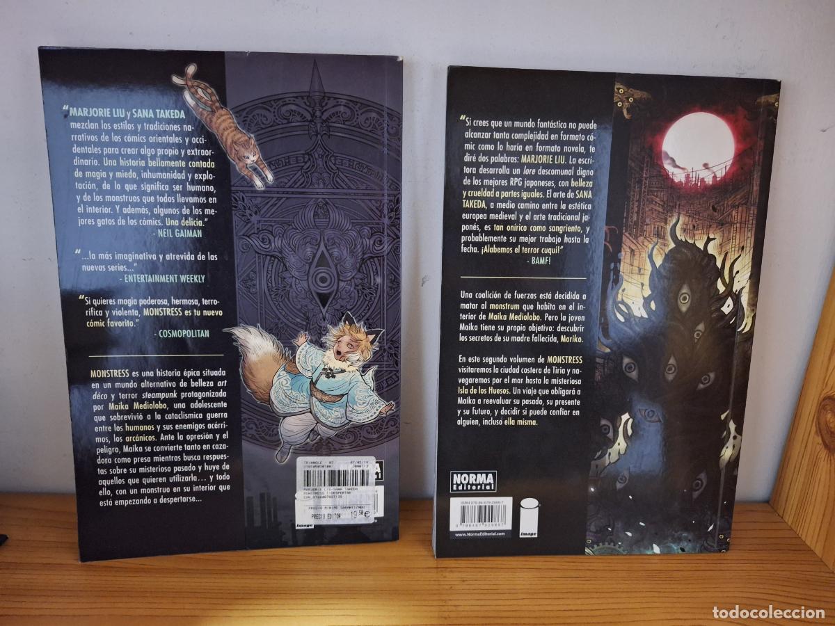 C&oacute;mics: Monstress - vol. 1 y 2 - Marjorie Liu - Foto 2