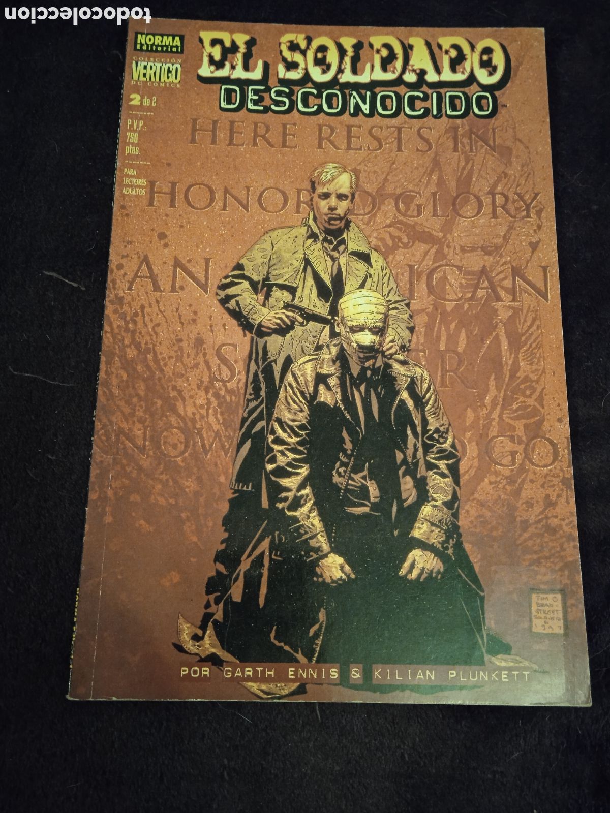 C&oacute;mics: EL SOLDADO DESCONOCIDO N&ordm; 2 -ED. NORMA - Foto 1