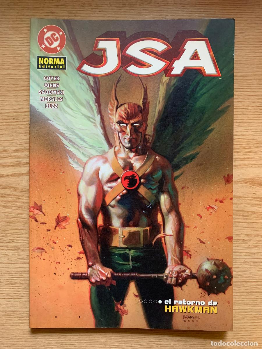 C&oacute;mics: JSA: El Retorno de Hawkman - Excelente Estado - Foto 1