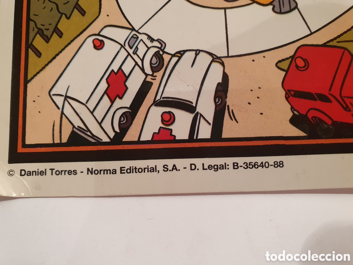 C&oacute;mics: SABOTAJE. DANIEL TORRES. NORMA 1988. JUEGO DE MESA. - Foto 6