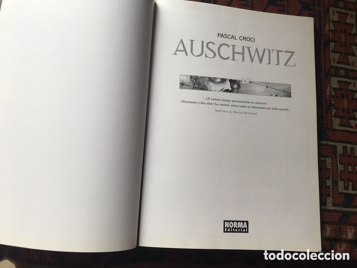 C&oacute;mics: Auschwitz. Pascal Croci. Norma editorial - Foto 6