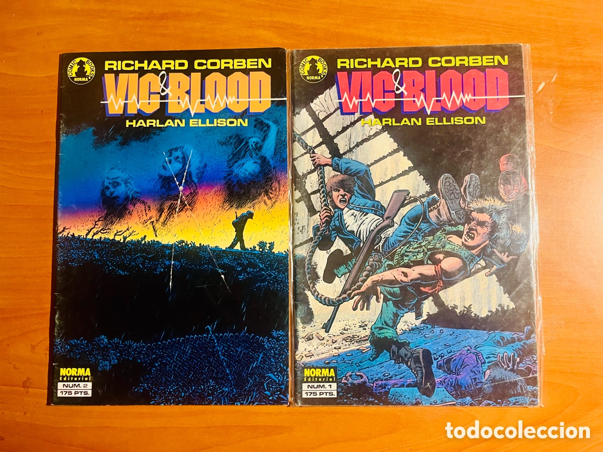 C&oacute;mics: RICHARD CORBEN, 2 N&Uacute;MEROS COMPLETA, (NORMA EDITORIAL) - Foto 1