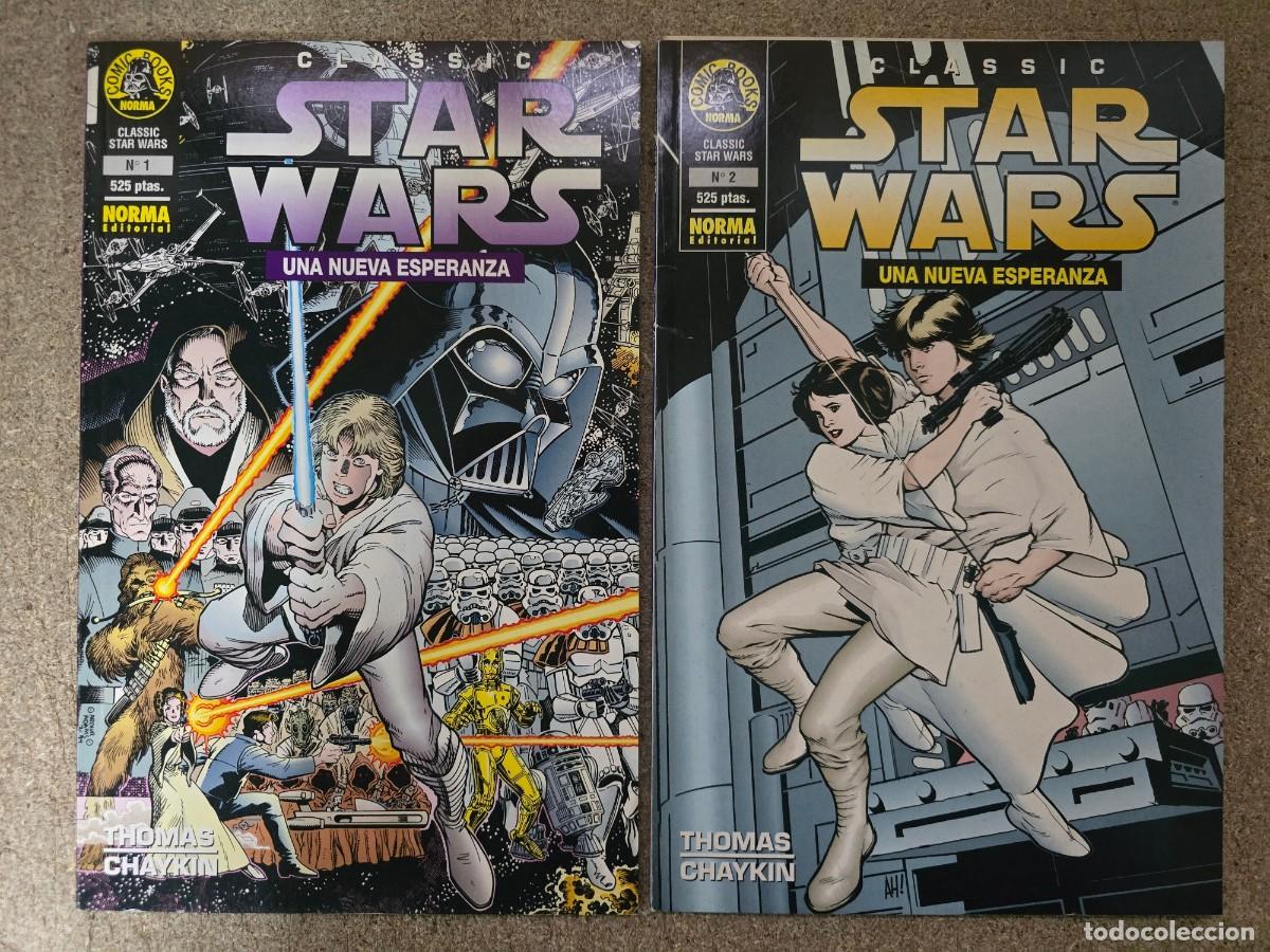 C&oacute;mics: Star Wars.Una Nueva Esperanza.Completa.2 Comics.Norma Editorial. - Foto 1