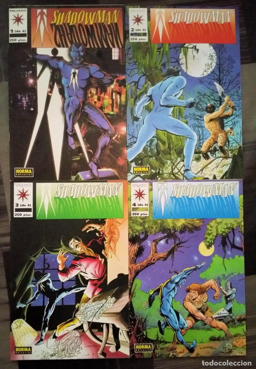 C&oacute;mics: SHADOWMAN. Serie Limitada de 4 comics. 1&ordf; Edicion. Norma Editorial 1995 - Foto 1