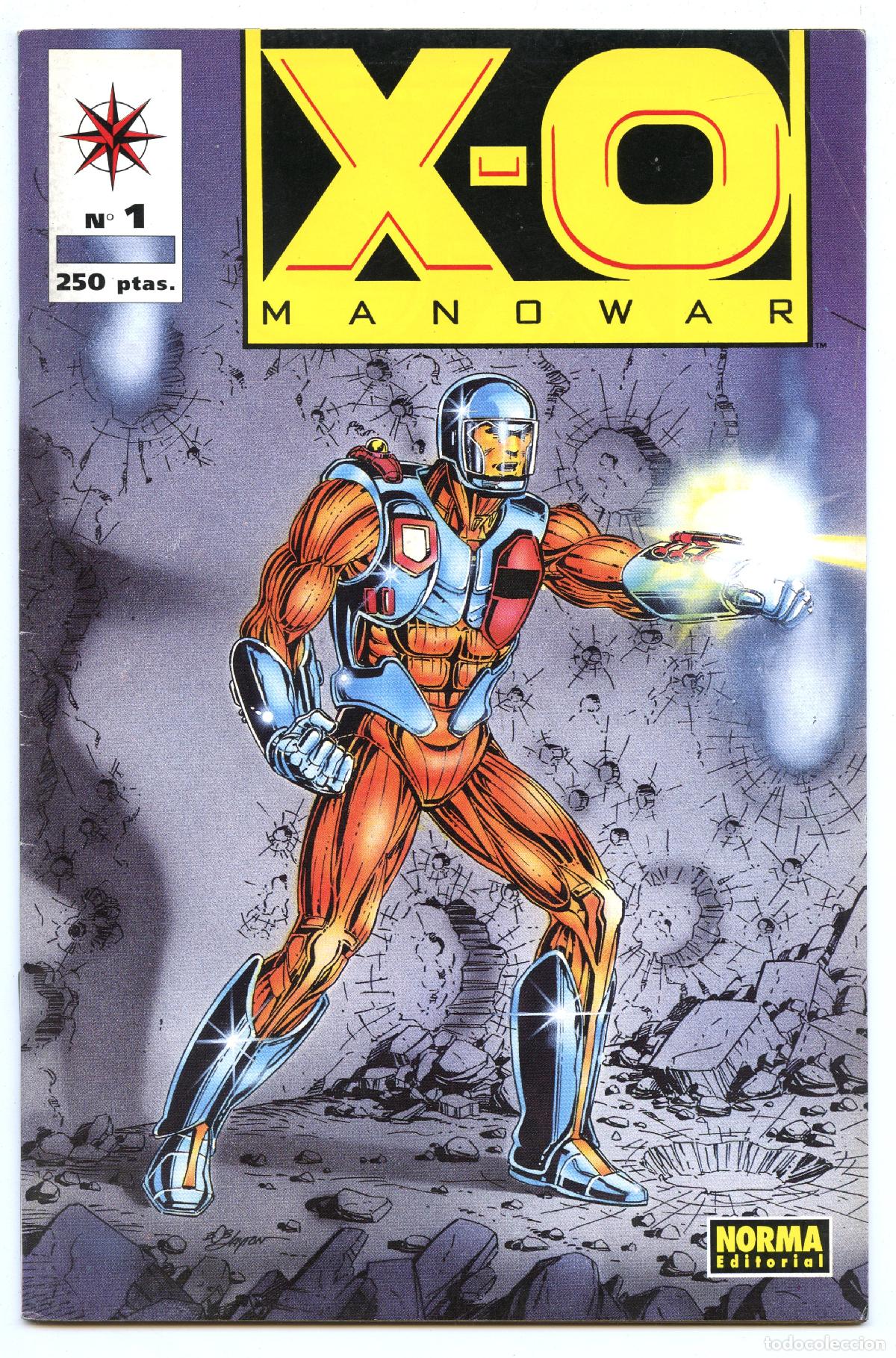 C&oacute;mics: X-0 MANOWAR Lote n. 0-7 (Norma, 1995) - Foto 2