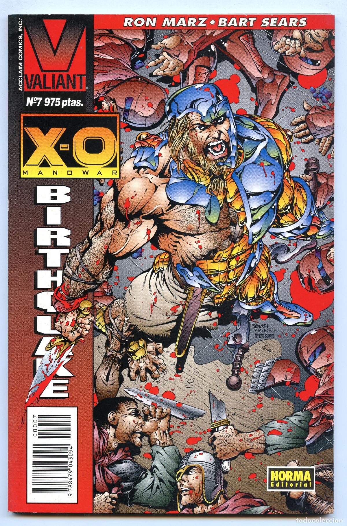 C&oacute;mics: X-0 MANOWAR Lote n. 0-7 (Norma, 1995) - Foto 3