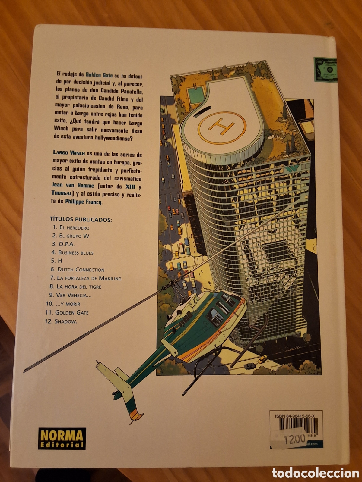 C&oacute;mics: Largo winch comic shadow n&uacute;mero 12 a&ntilde;o 2005 edita norma - Foto 3