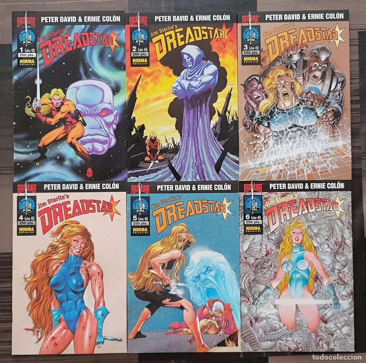 C&oacute;mics: DREADSTAR de Peter David. Serie Limitada de 6 comics. Norma Editorial 1995 - Foto 1