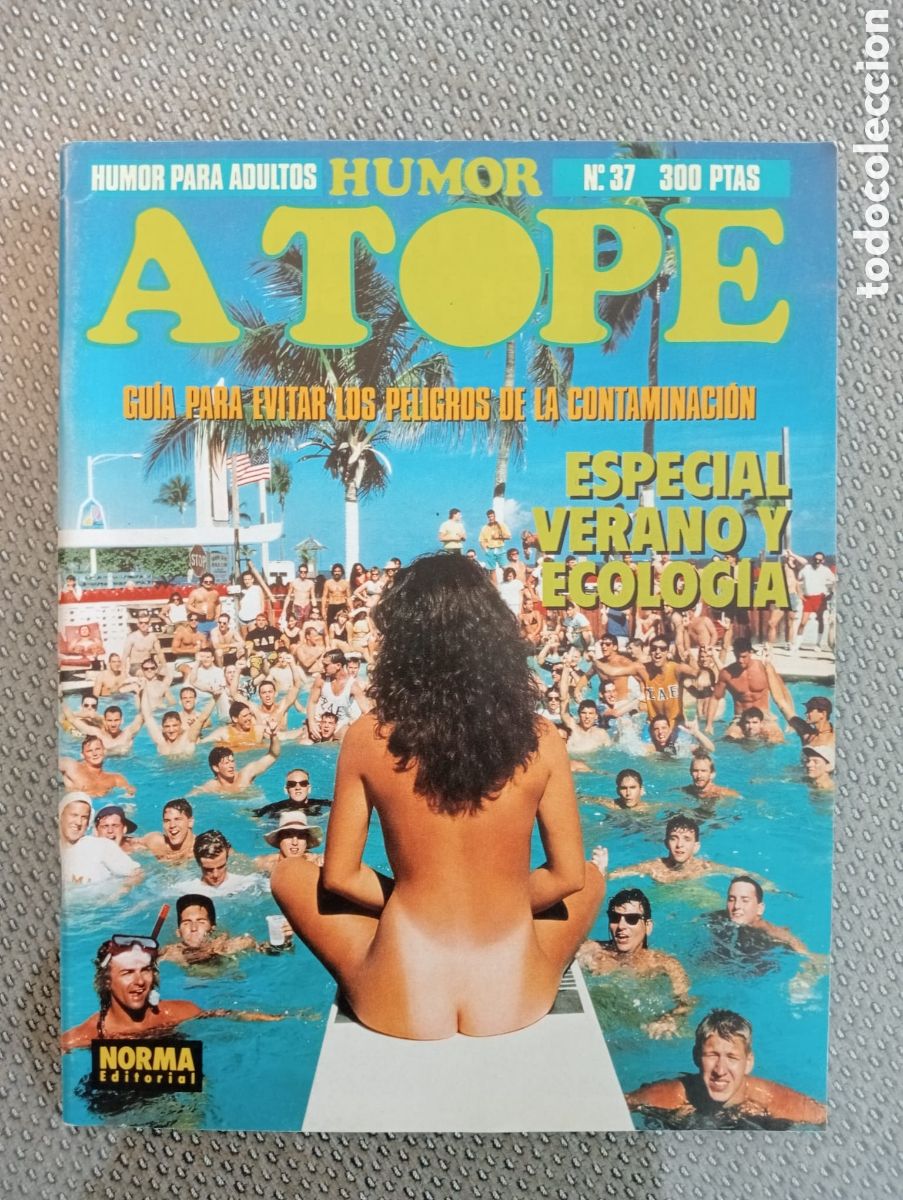 C&oacute;mics: Humor a tope. N&ordm; 37. Norma comics. Revista. - Foto 1