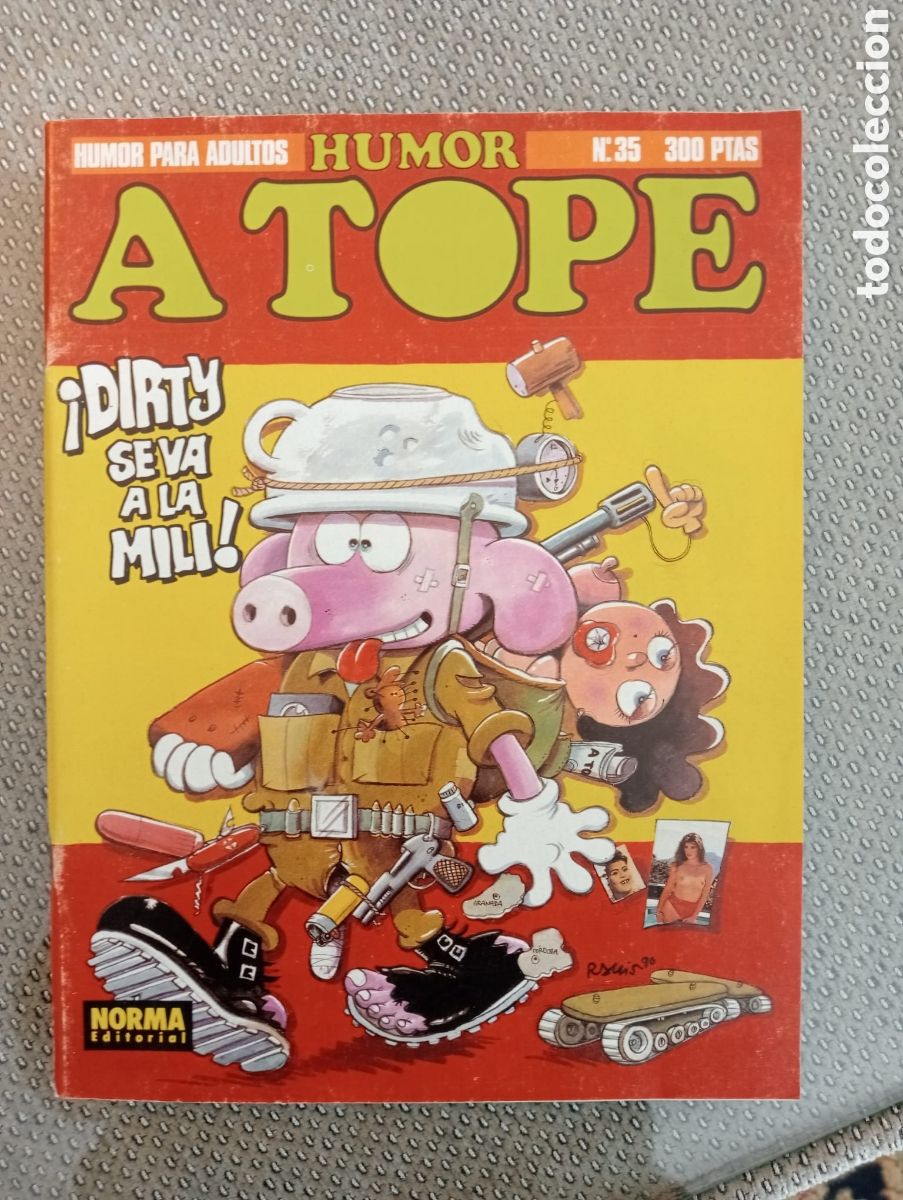 C&oacute;mics: Humor a tope. N&ordm; 36. Norma comics. Revista. - Foto 1