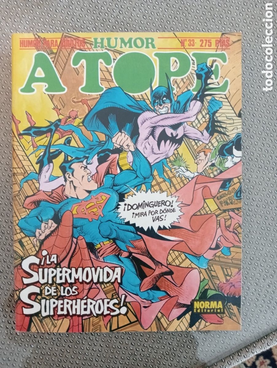 C&oacute;mics: Humor a tope. N&ordm; 33. Norma comics. Revista - Foto 1