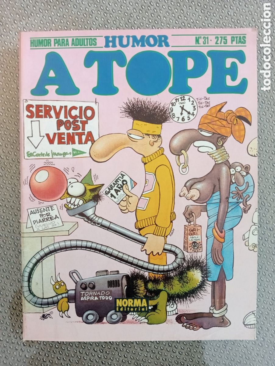 C&oacute;mics: Humor a tope. N&ordm; 31. Norma comics. Revista. - Foto 1